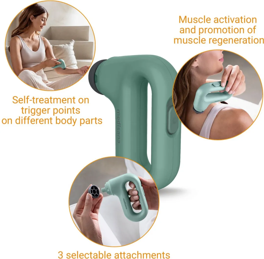 Medisana HM 330 Handmassageapparaat - 3 Koppen - Groen