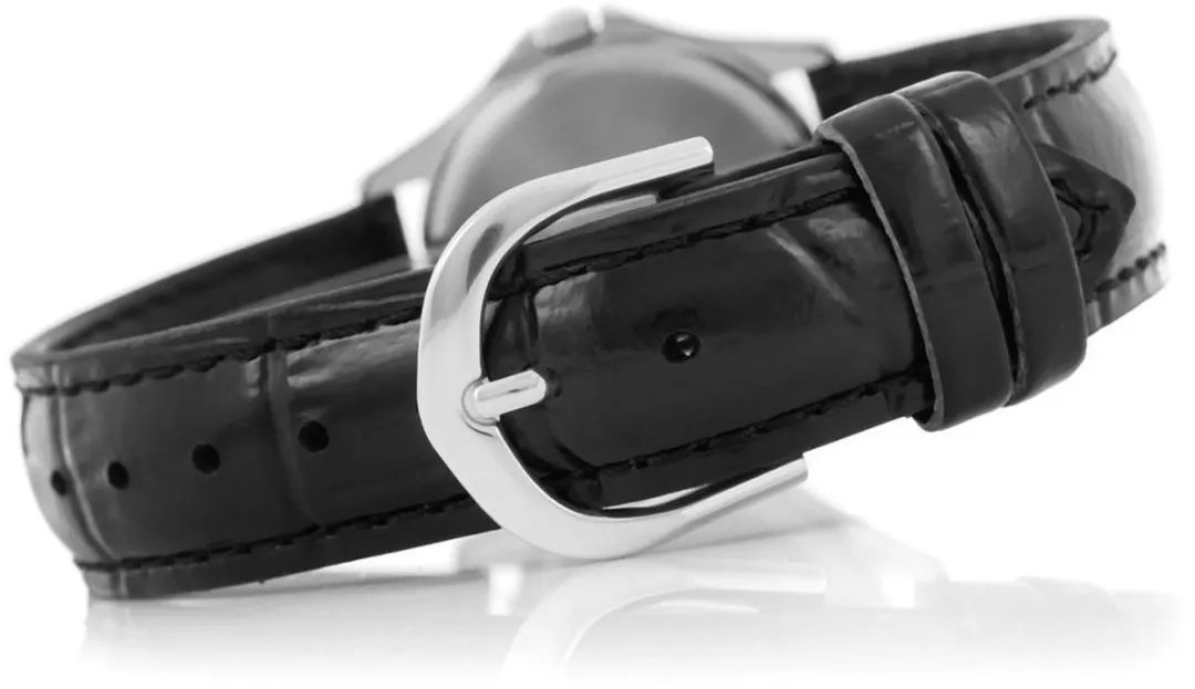 Casio LTP-1183E-7A Dameshorloge - Zilver met Bruin Leder