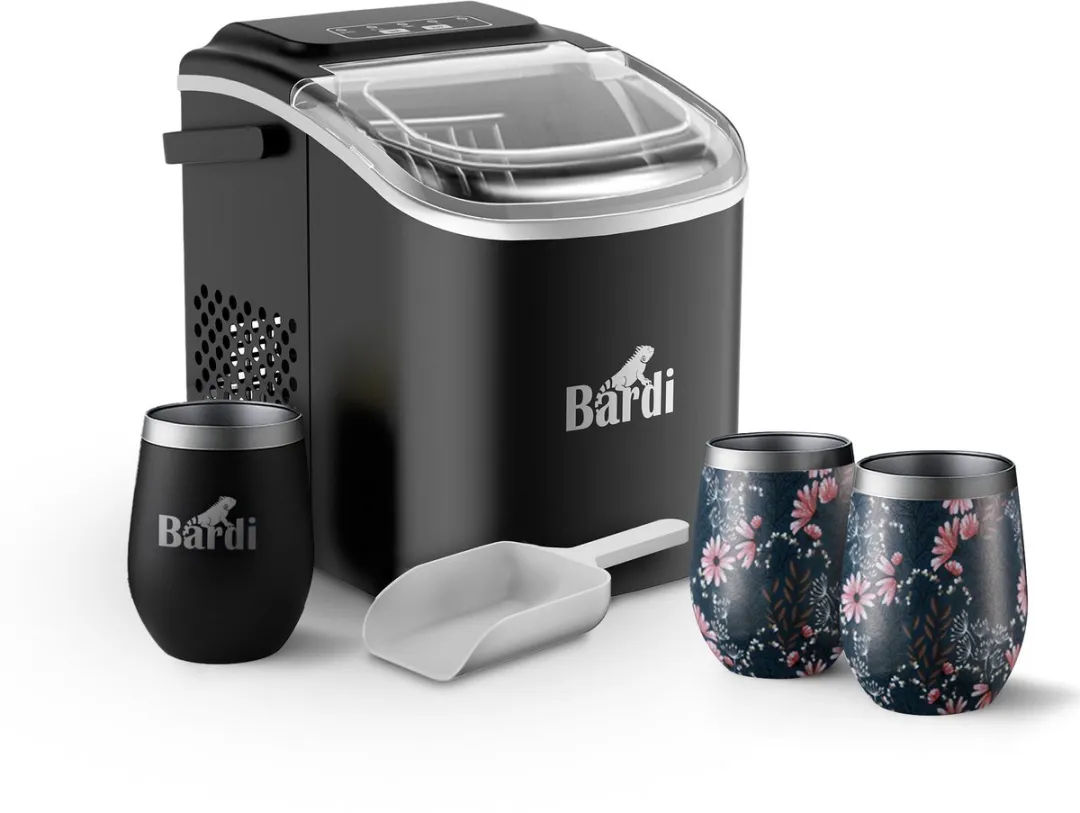 Bardi Deluxe IJsblokjesmachine Set