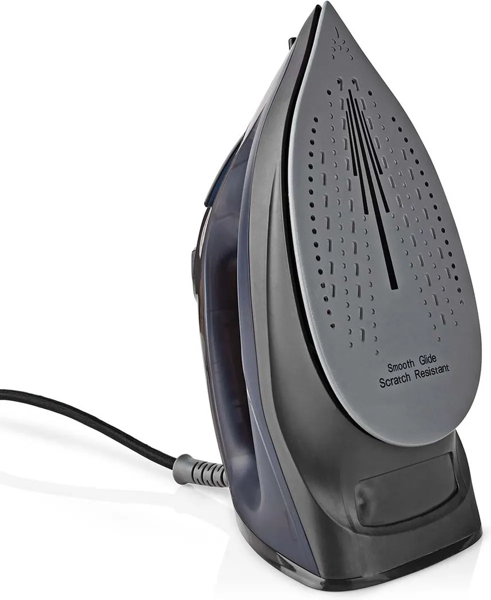 Nedis IRONSS1000 Stoomstrijkijzer - 2400W - 25g/m - Keramiek - Paars