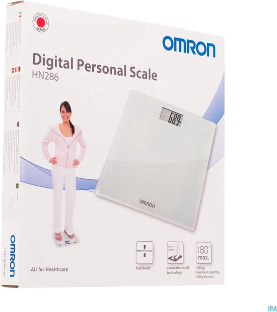 Omron HN286 Personenweegschaal - Wit