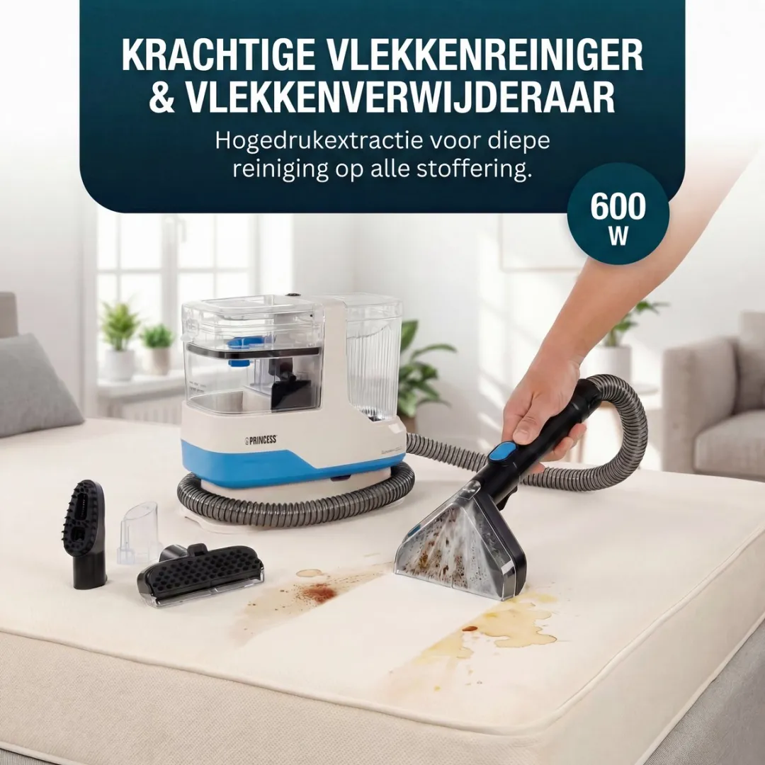 Princess Spot Master 332013 Tapijtreiniger - 1100ml - 2 Reservoirs