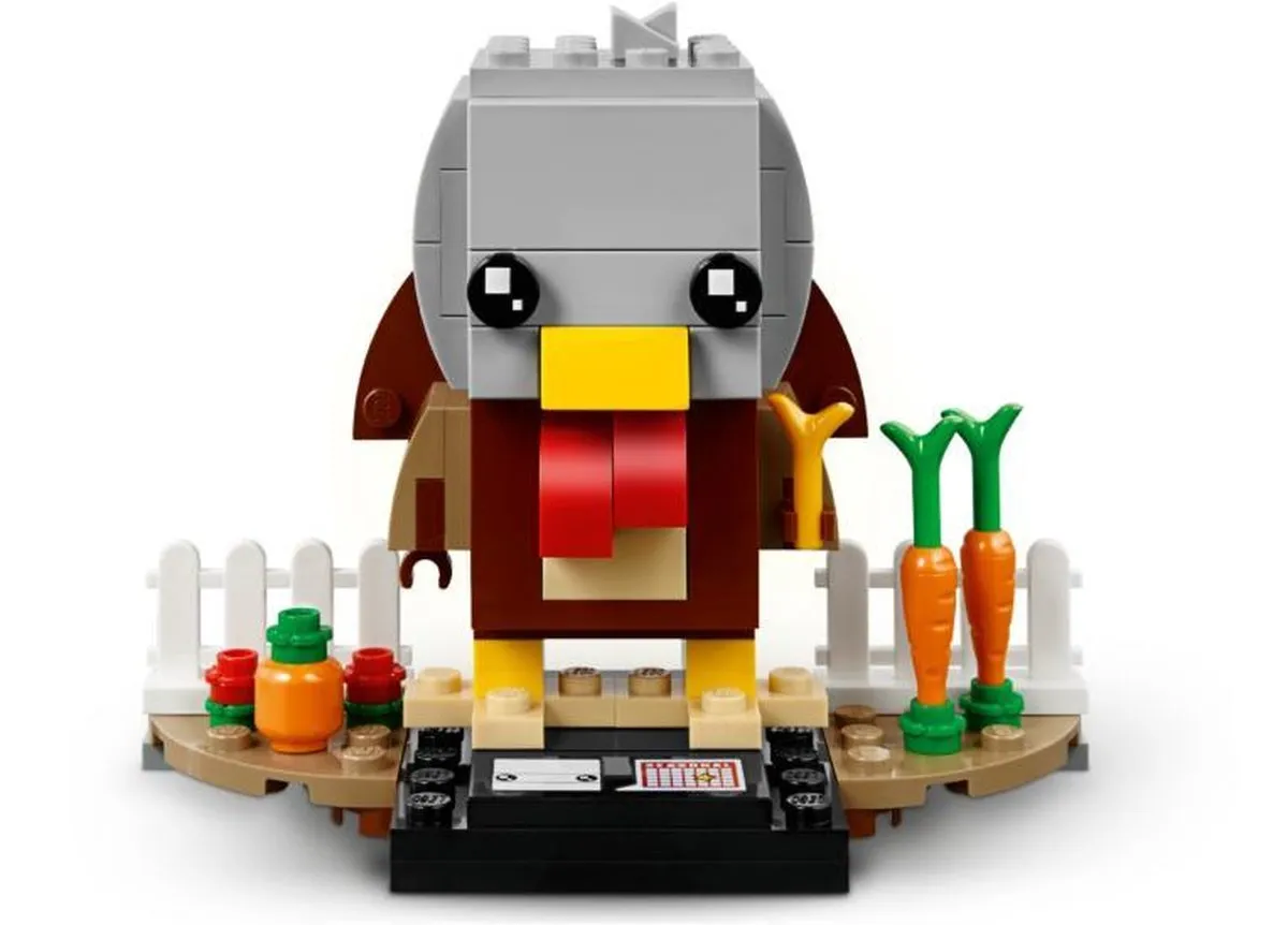 LEGO BrickHeadz 40273 Thanksgiving Kalkoen - 114 Stukken