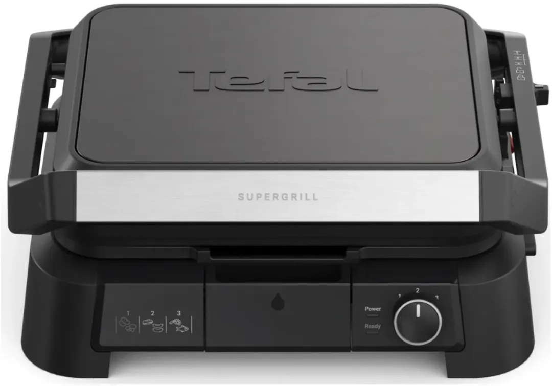 Tefal SuperGrill 3-in-1 GC5108E0 Contactgrill - 2000W - 2 Platen - Zwart