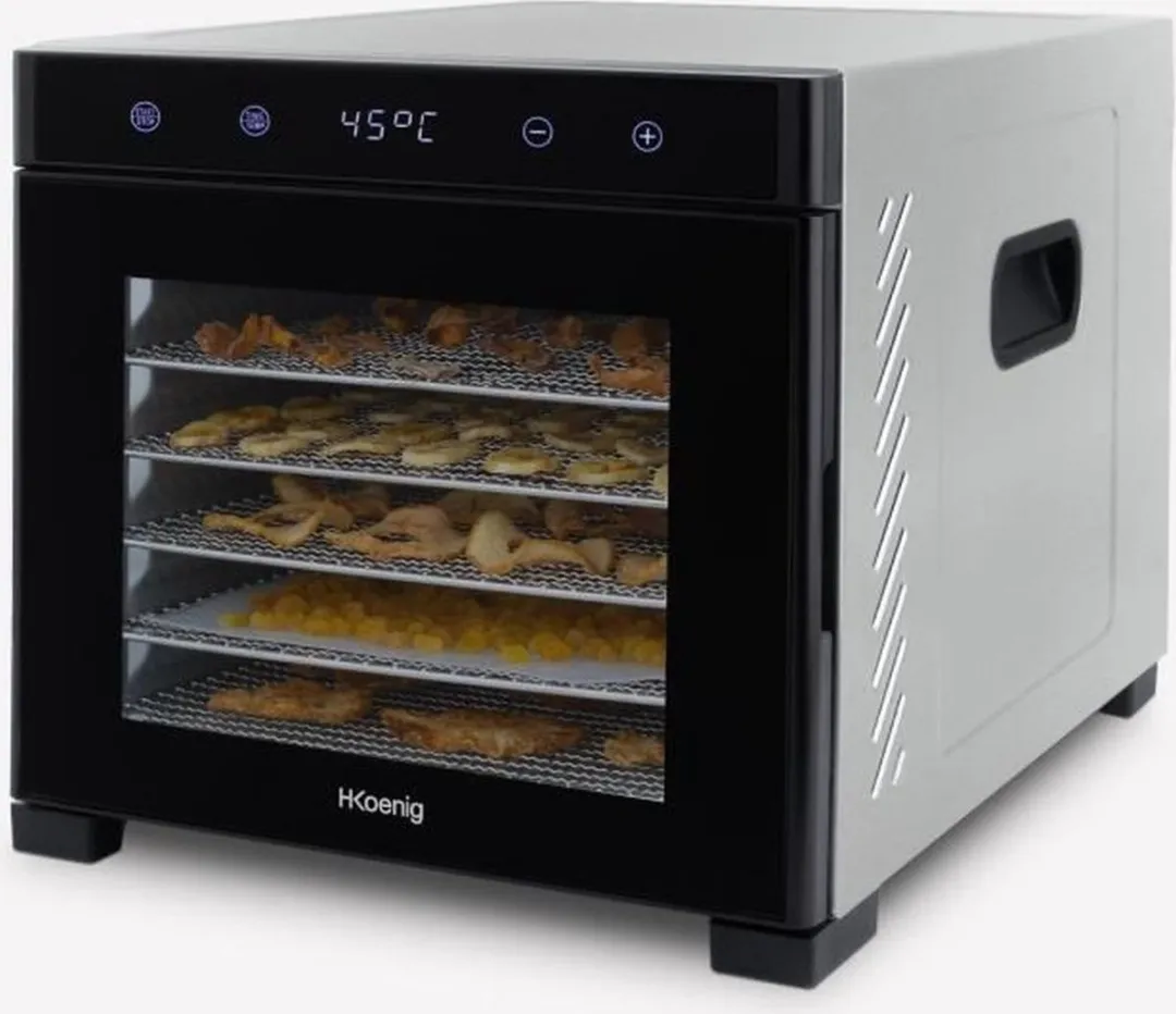 Rowenta DSY900 Voedseldroger - 650W - 4 Lades - Zwart
