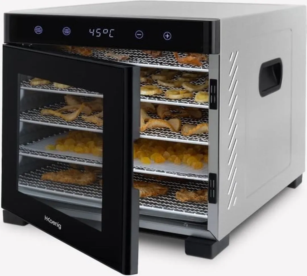 Rowenta DSY900 Voedseldroger - 650W - 4 Lades - Zwart
