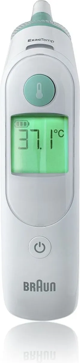 Braun IRT6515 ThermoScan 6 Infrarood Koortshermometer - Wit