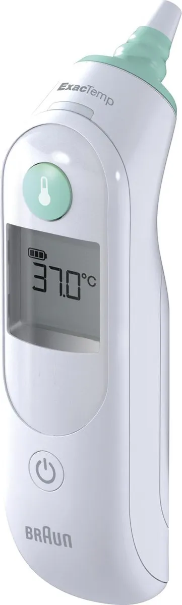 Braun IRT6515 ThermoScan 6 Infrarood Koortshermometer - Wit