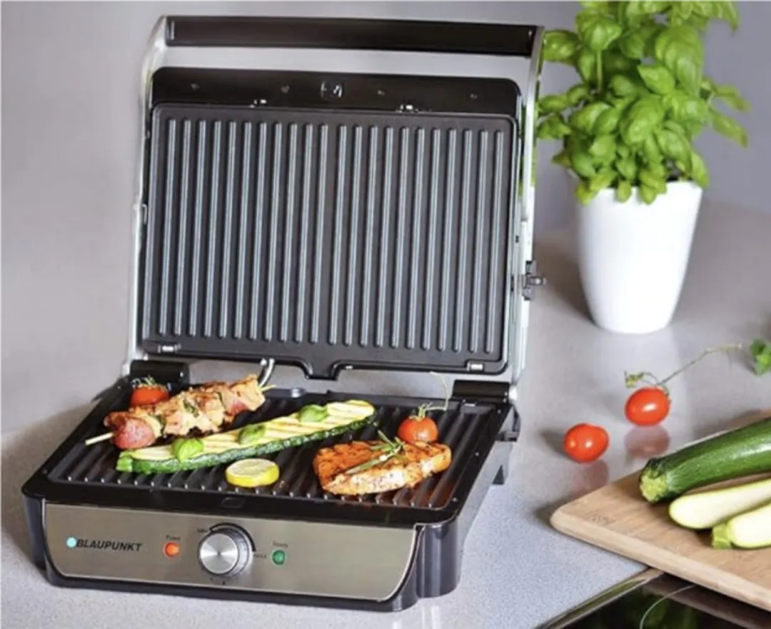 Blaupunkt MEN00848 Elektrische Grill - 2000W - 2 Platen