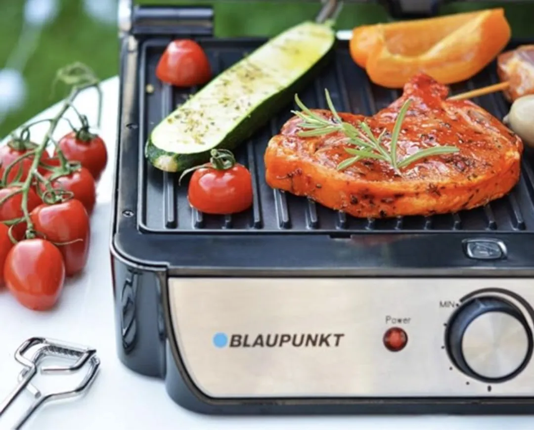 Blaupunkt MEN00848 Elektrische Grill - 2000W - 2 Platen
