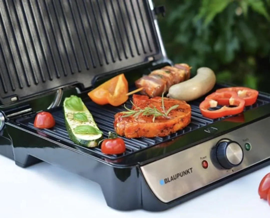 Blaupunkt MEN00848 Elektrische Grill - 2000W - 2 Platen