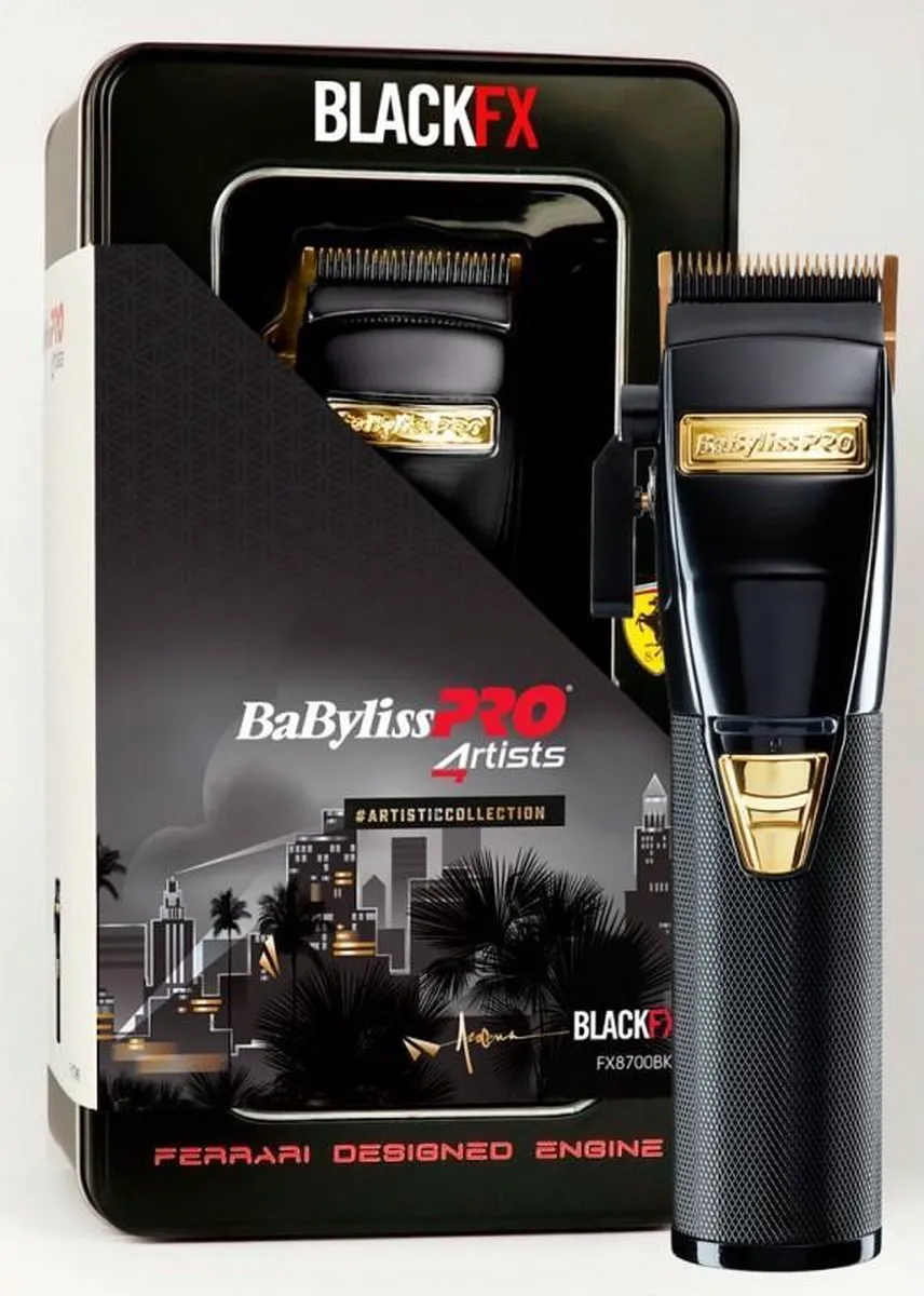 BaBylissPRO FX8700BKE Clipper - Zwart