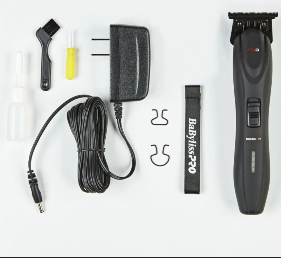 BaBylissPRO 4Artists FX3 FXX3TBE Trimmer - 5 Opzetstukken - Zwart