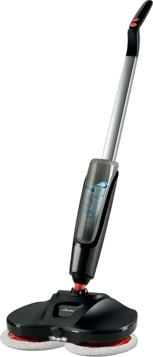 Vileda Looper Elektrische SprayMop - Zwart/zilver - afbeelding 6 van 6