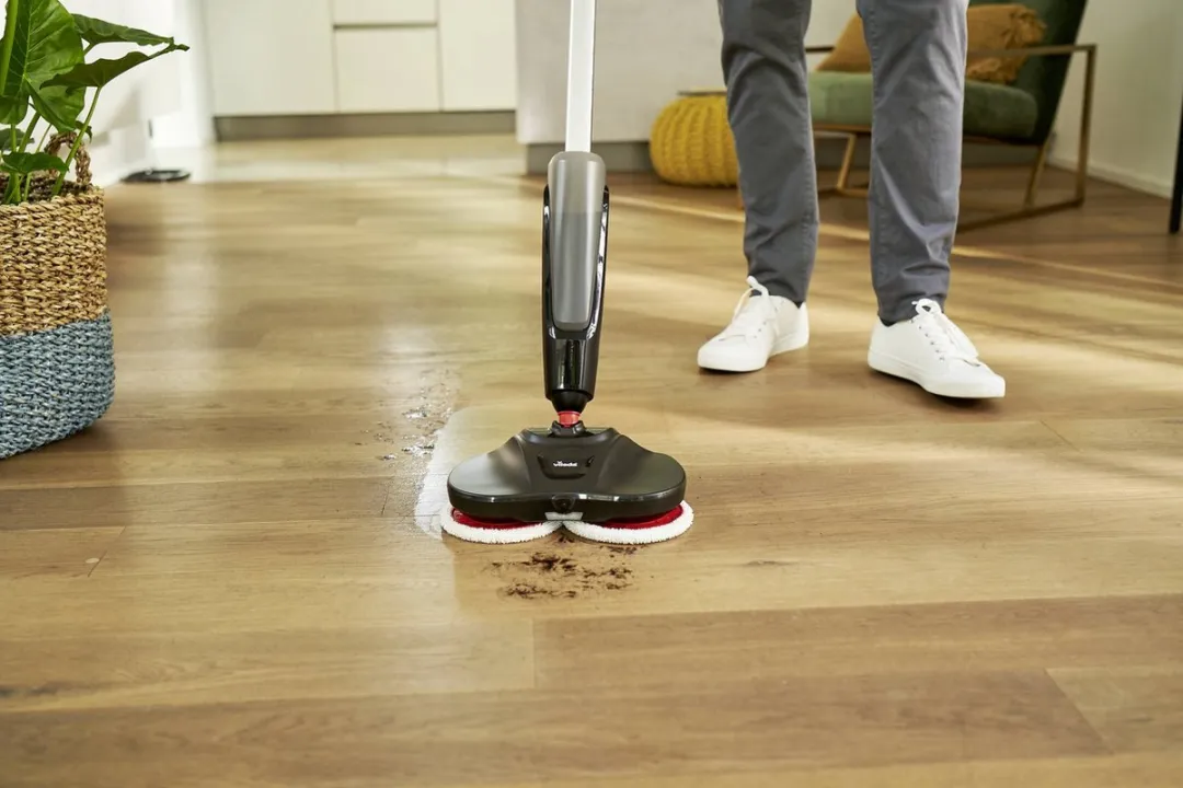 Vileda Looper Elektrische SprayMop - Zwart/zilver