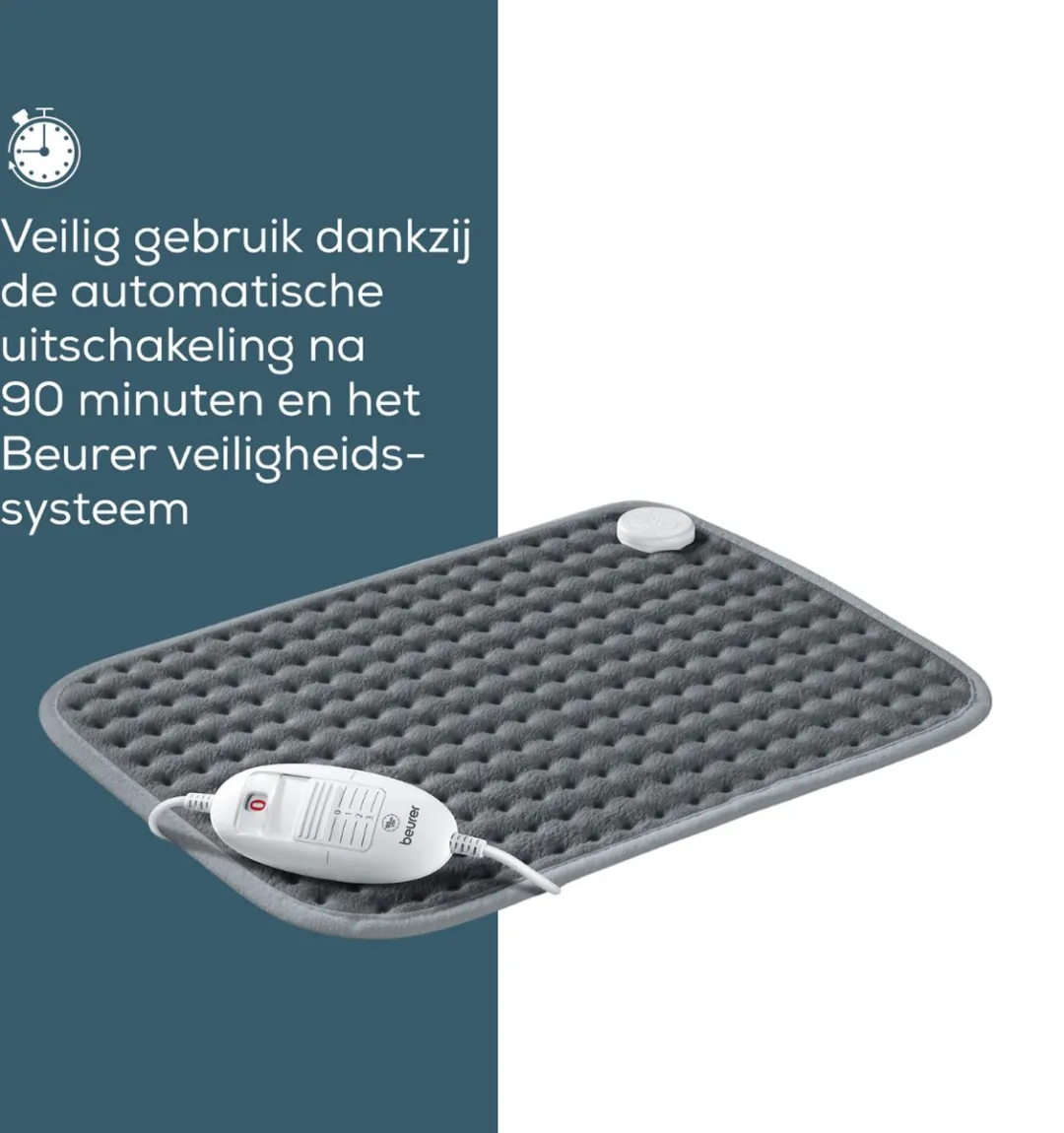 Beurer HK Special Edition Warmtekussen - 3 standen - Antraciet
