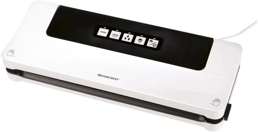 SilverCrest Vacuümset 125W - Wit - 50 Zakken + 3m Folie