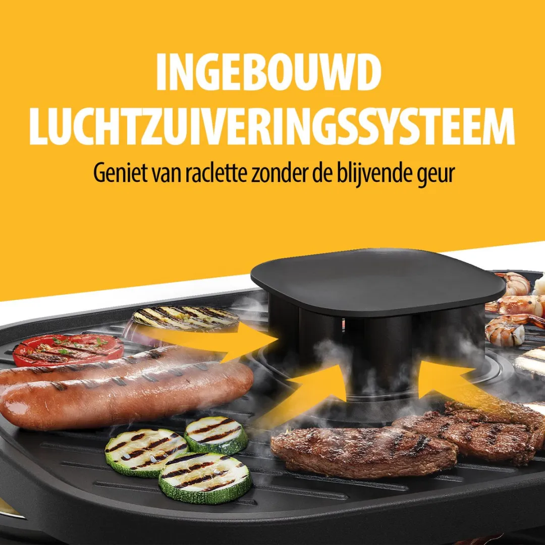 Tristar RA-2760 Gourmetset - 1100W - 6 Personen - Zwart