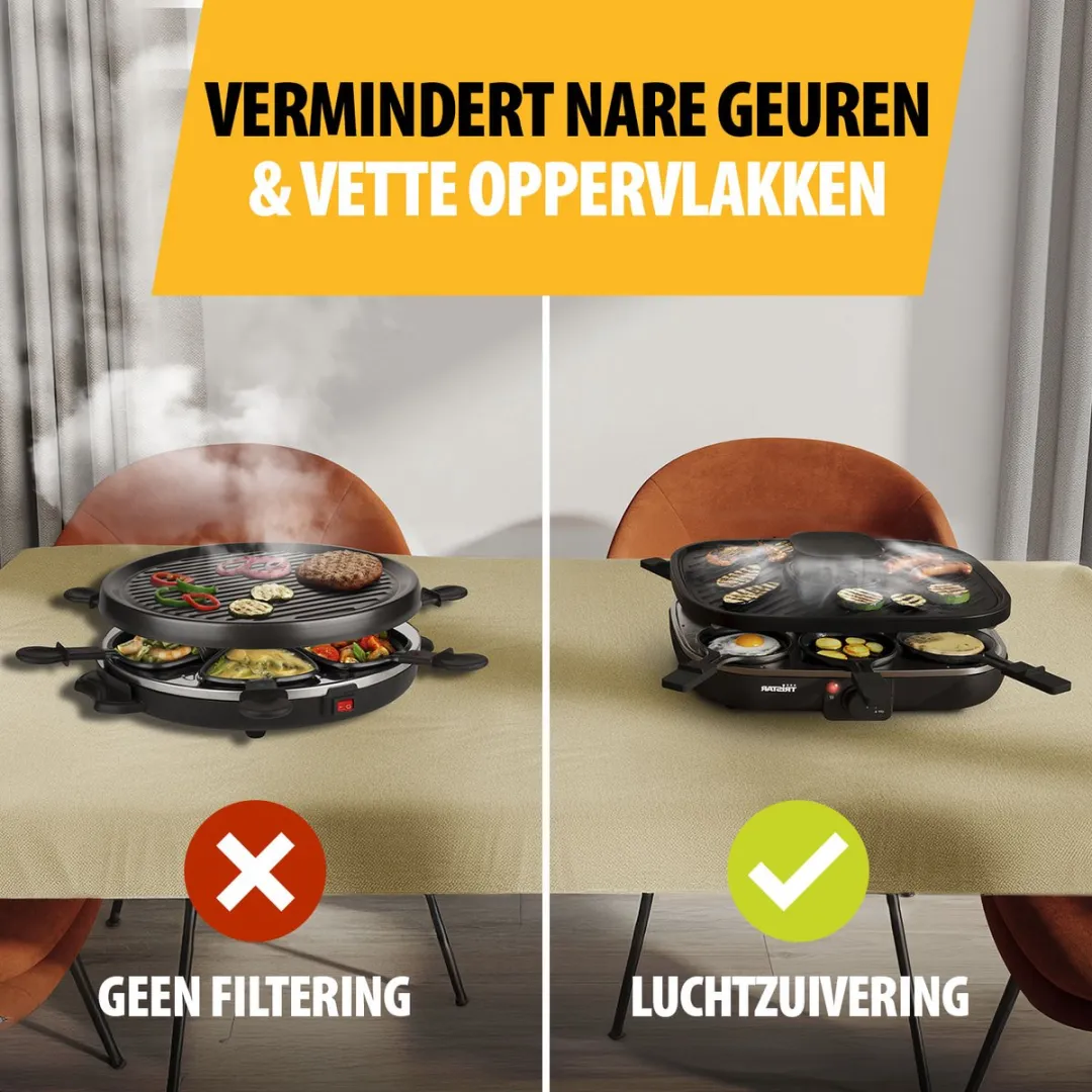 Tristar RA-2760 Gourmetset - 1100W - 6 Personen - Zwart