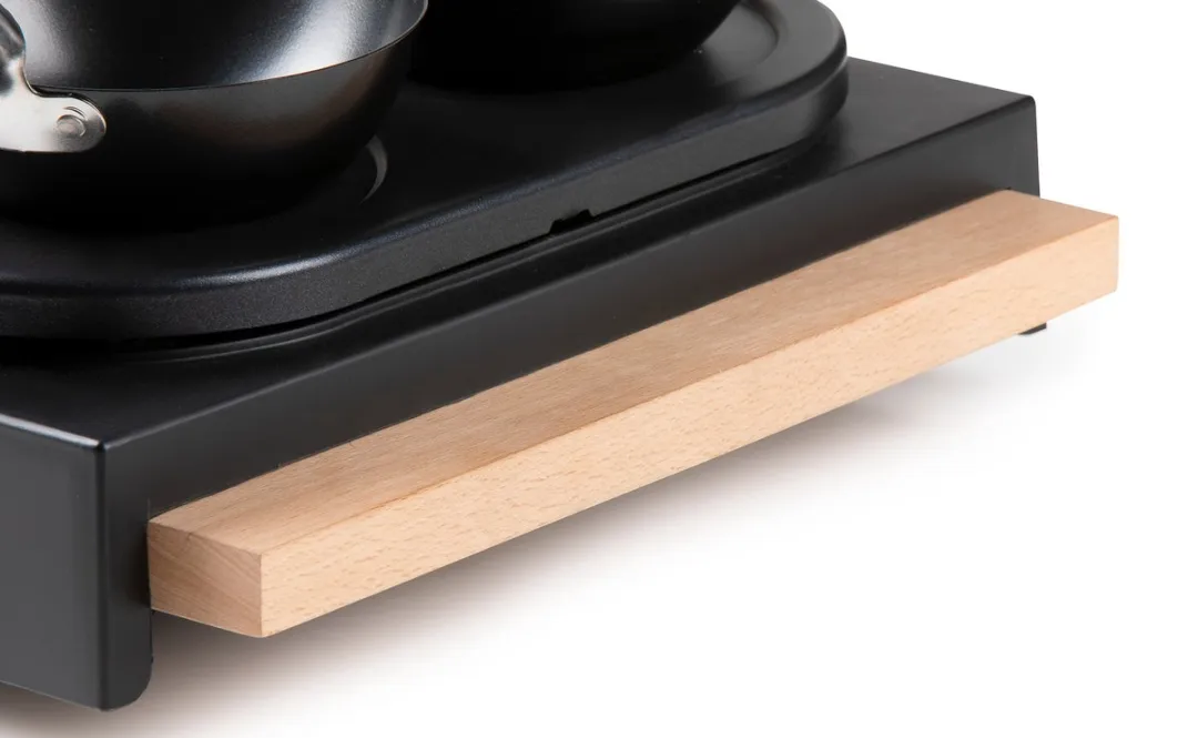 Domo DO8716W Wok Party Set 6-delig - 1000W - Hout
