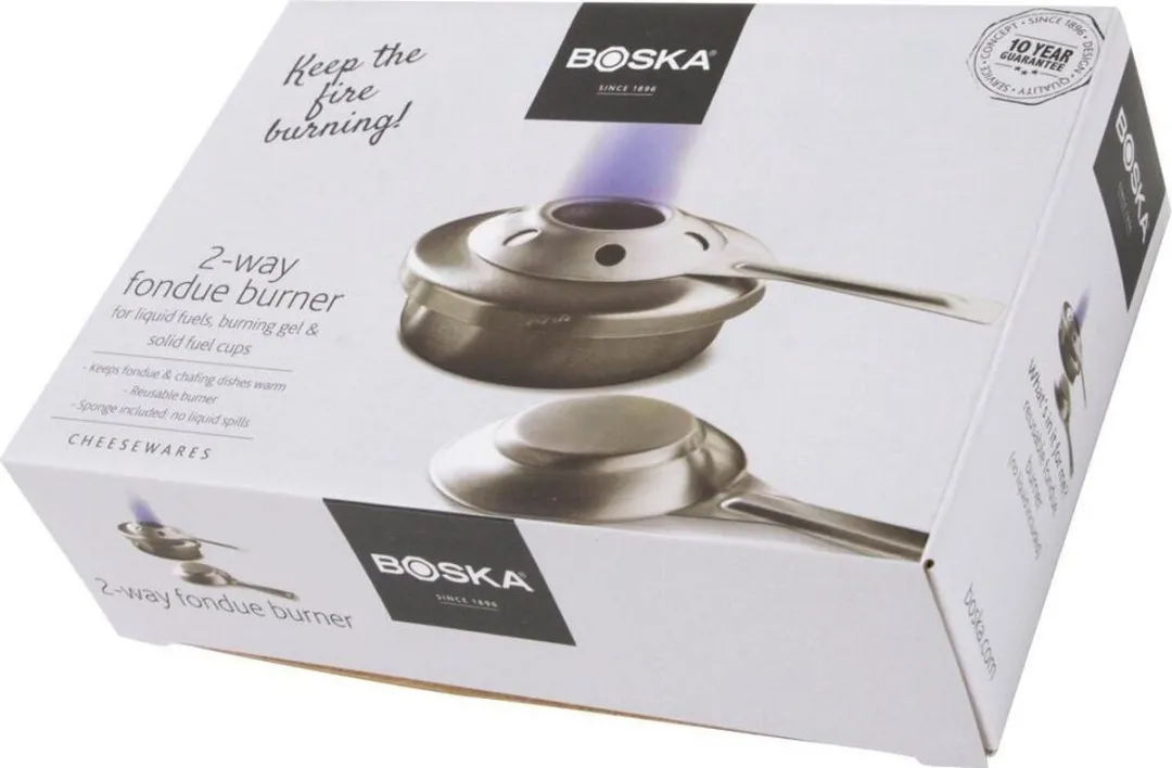 Boska Taste Fonduebrander - Roestvrijstaal