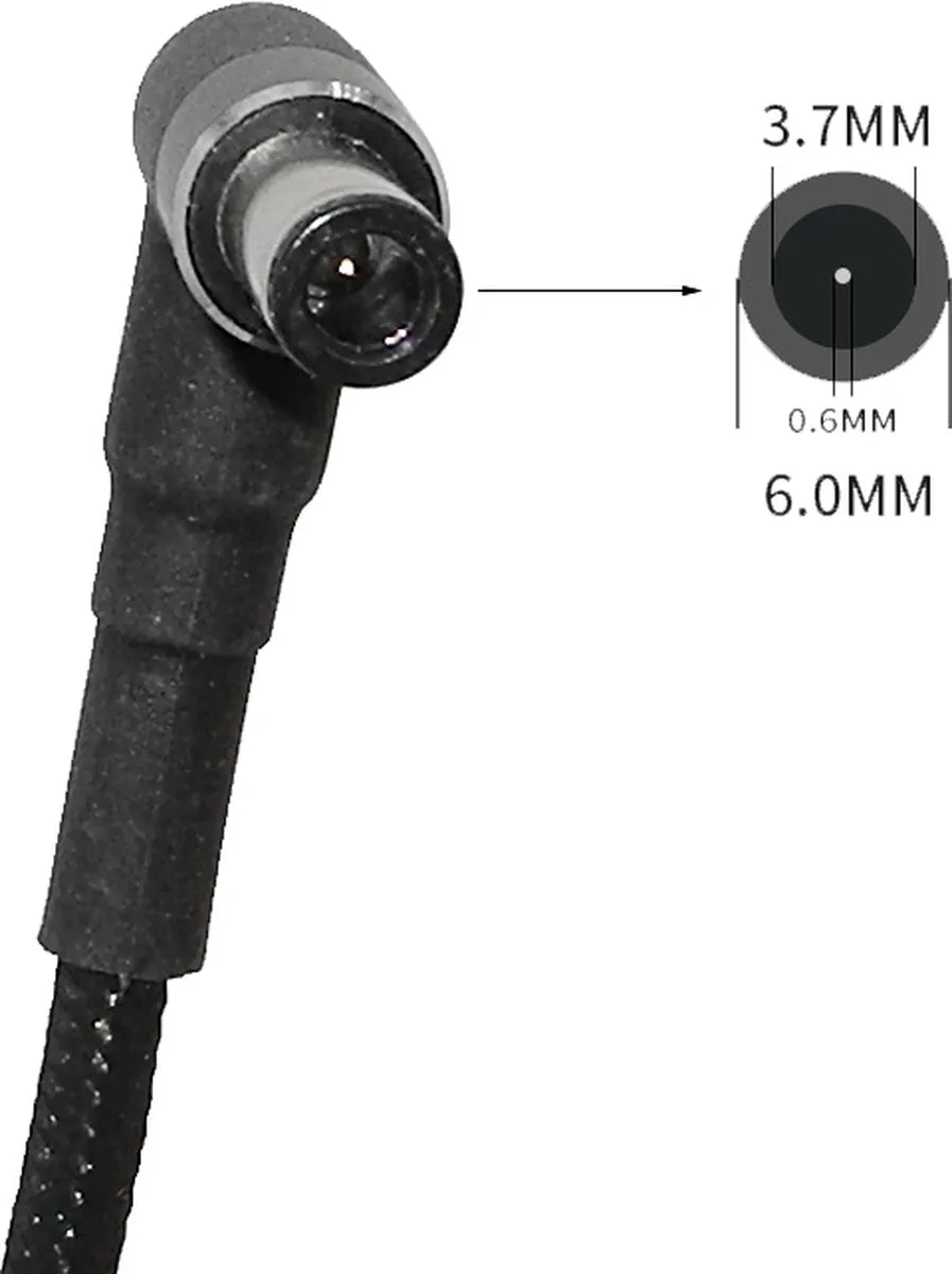 ASUS A18-150P1A Adapter 150W - 20V 7,5A - 4,5mm pin - Zwart