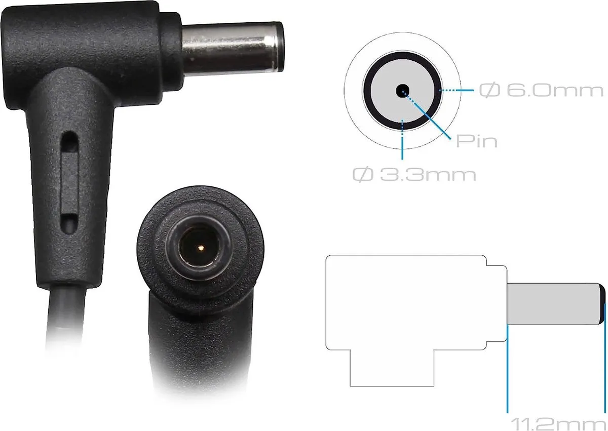 ASUS A18-150P1A Adapter 150W - 20V 7,5A - 4,5mm pin - Zwart