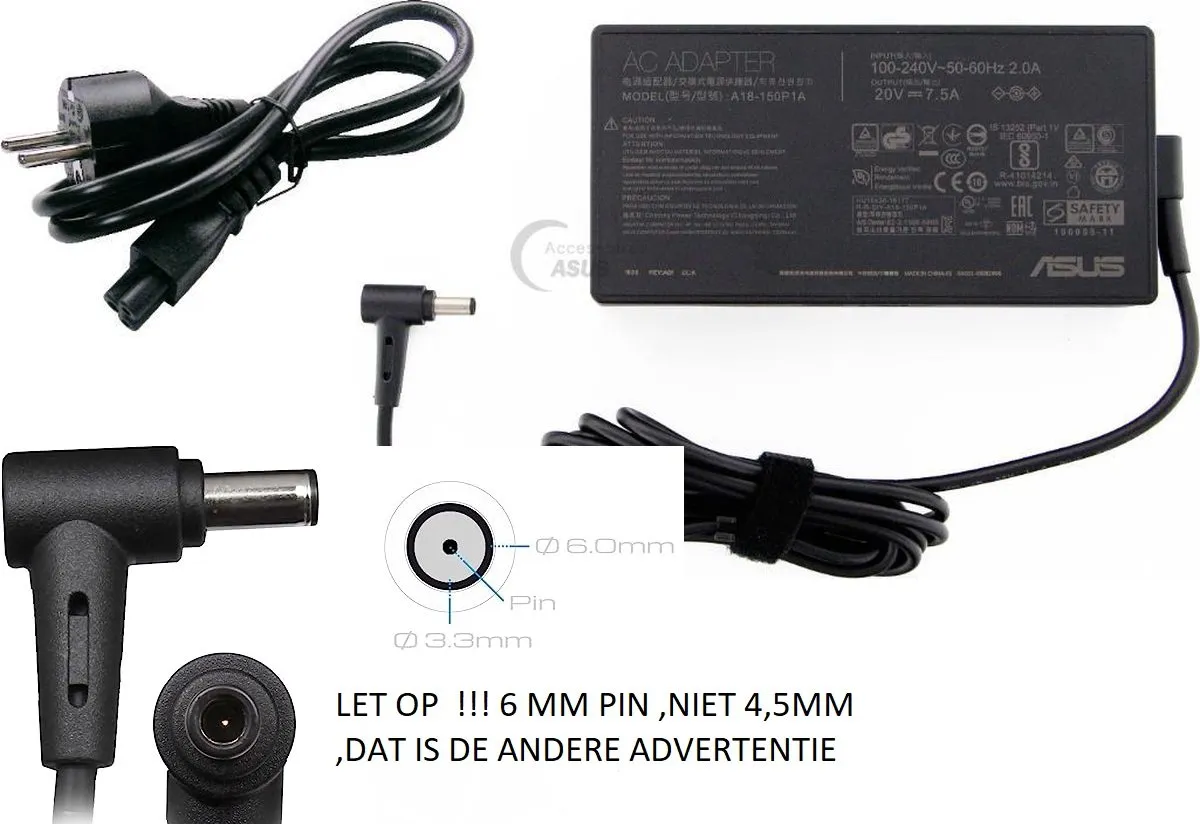 ASUS A18-150P1A Adapter 150W
