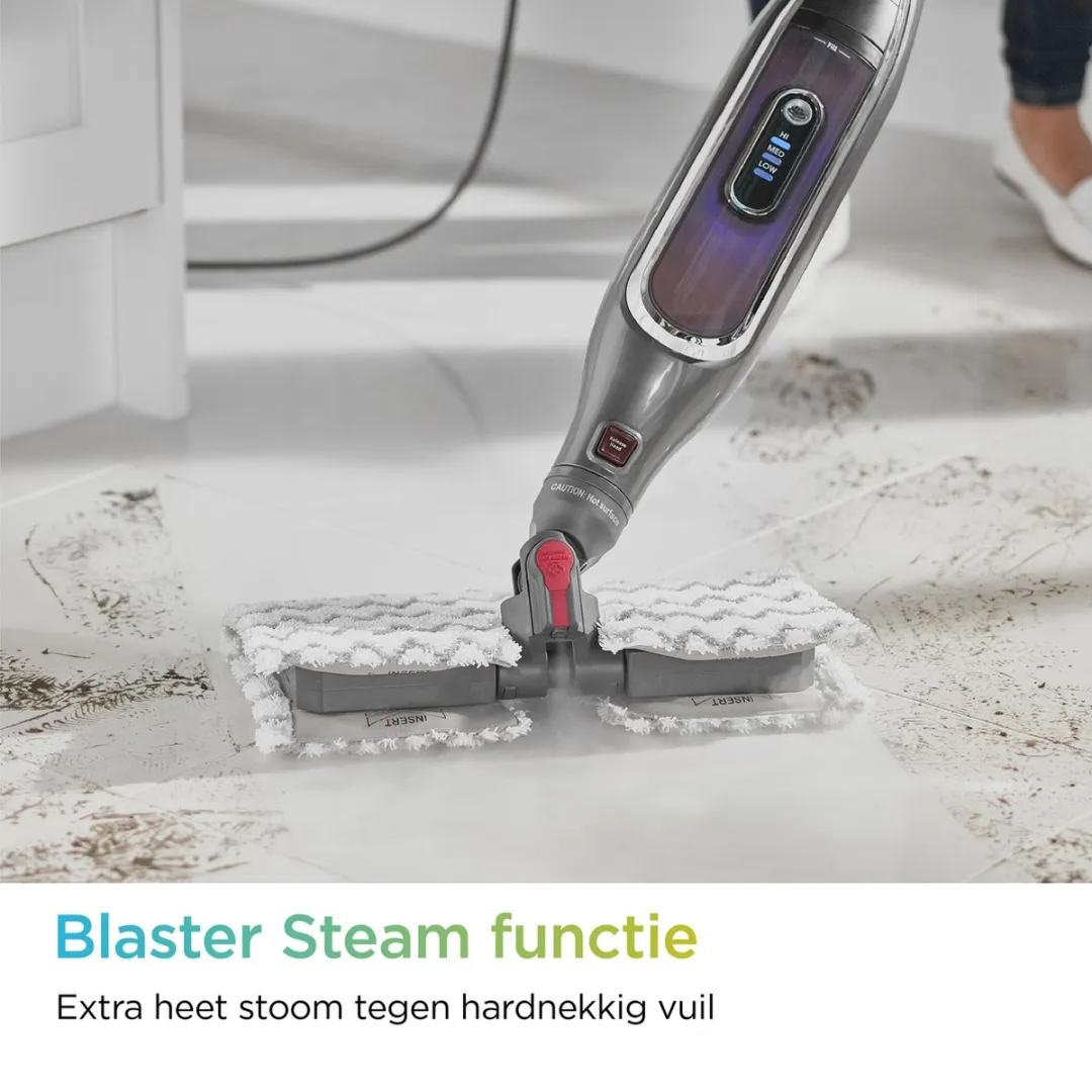 S6003EU - Stoomreiniger - Stoommop - Verschillende stoomstanden