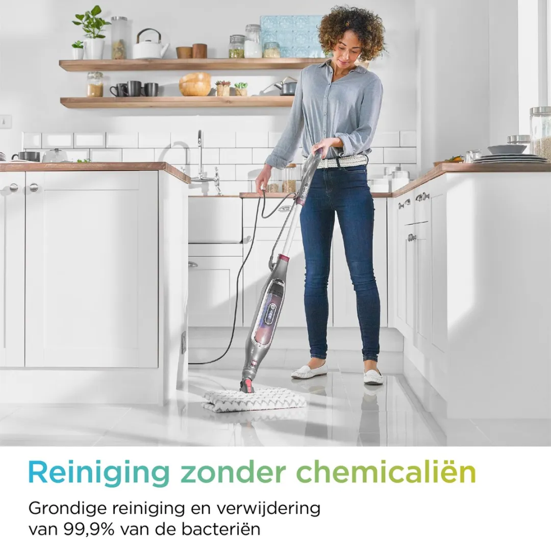 S6003EU - Stoomreiniger - Stoommop - Verschillende stoomstanden