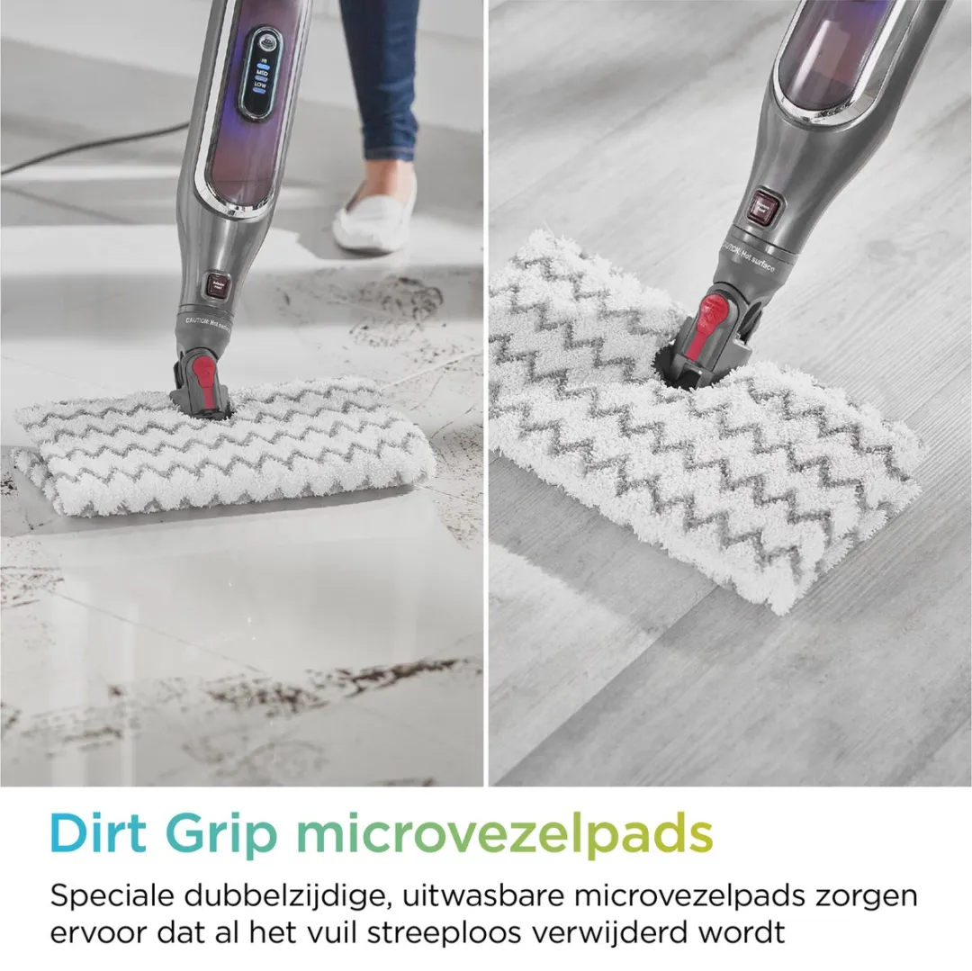 S6003EU - Stoomreiniger - Stoommop - Verschillende stoomstanden