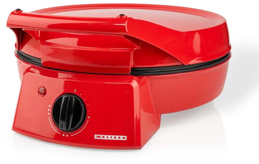 Nedis Melissa 16310237 Pizzamaker & Tafelgrill 30cm - 1800W - Rood