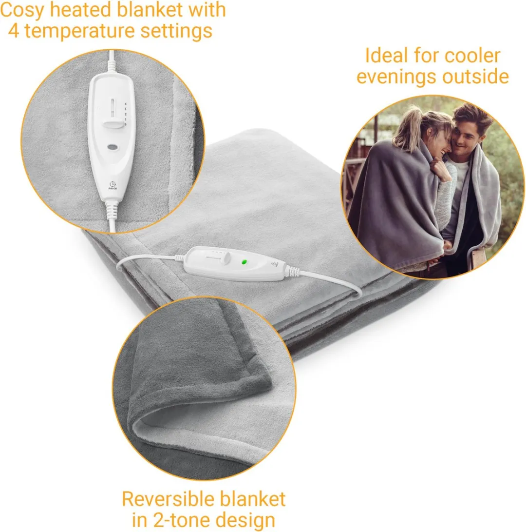 Medisana HB 675 XXL Knuffelwarmtedeken - Grijs