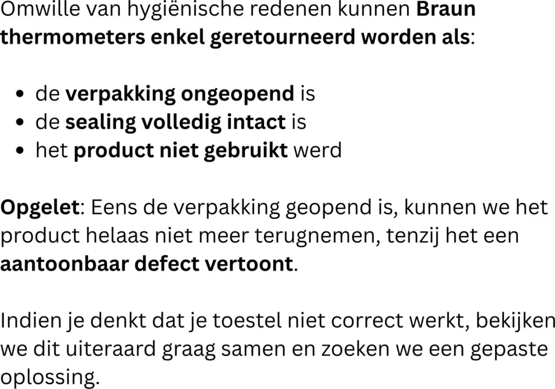 Braun PRT1000 - Lichaamsthermometer