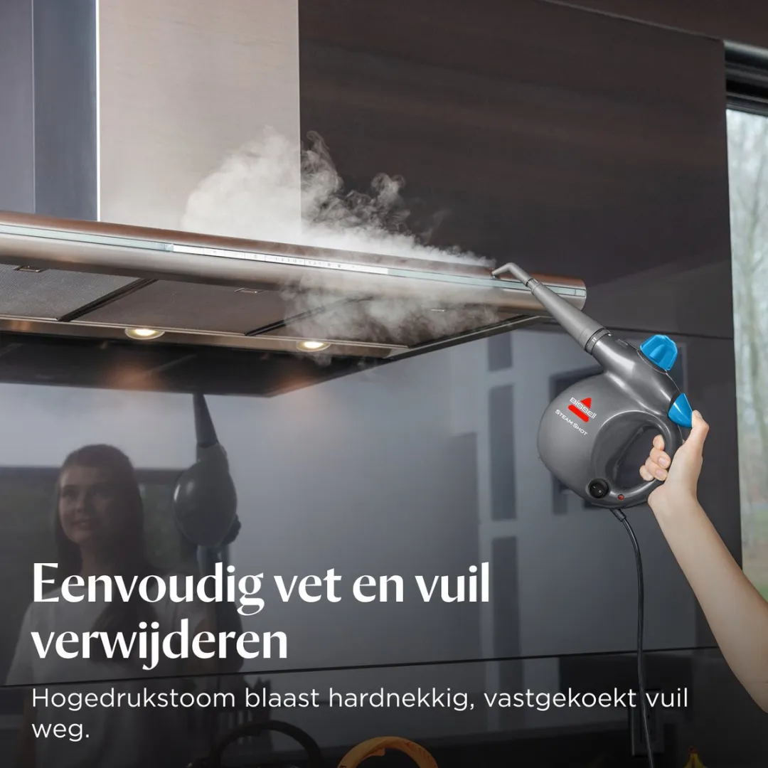 BISSELL Steam Shot 4267N Handstoomreiniger - 1050W - Zwart & Blauw
