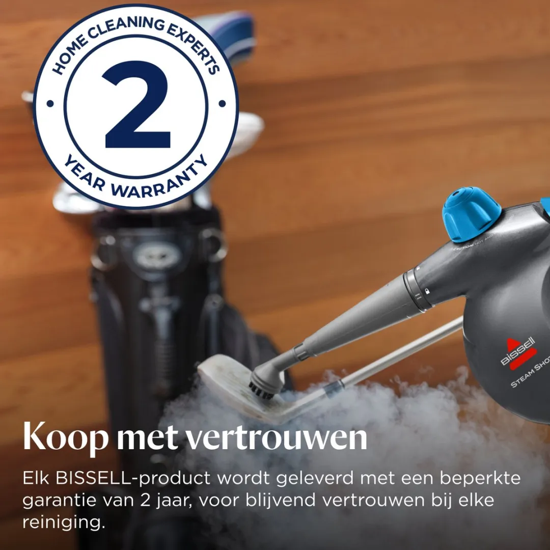 BISSELL Steam Shot 4267N Handstoomreiniger - 1050W - Zwart & Blauw
