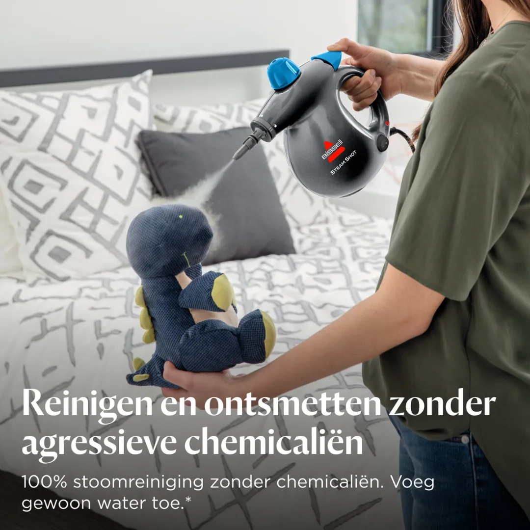 BISSELL Steam Shot 4267N Handstoomreiniger - 1050W - Zwart & Blauw
