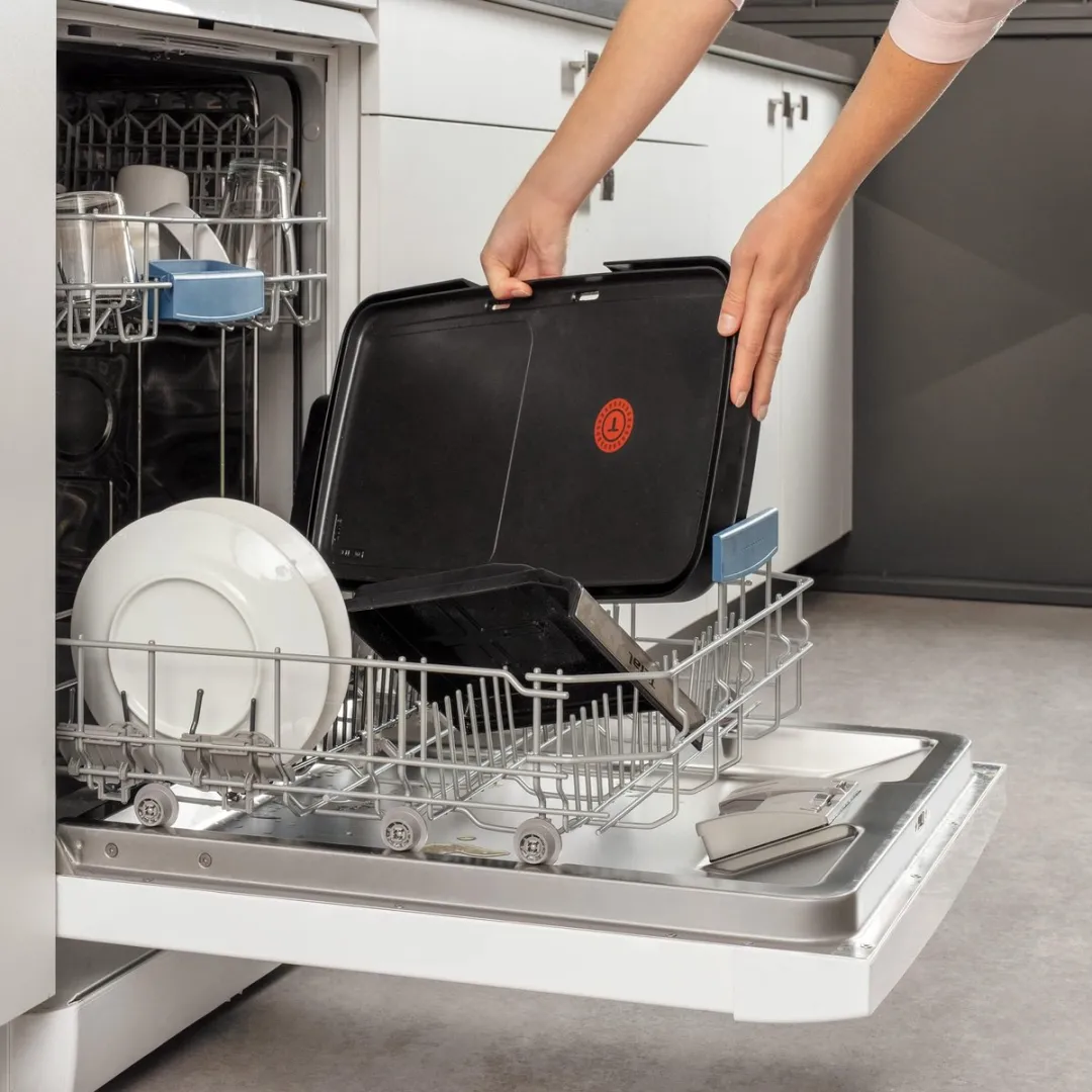 Tefal Plancha Booster CB641810 Contactgrill - 2000W - Zwart - afbeelding 4 van 6