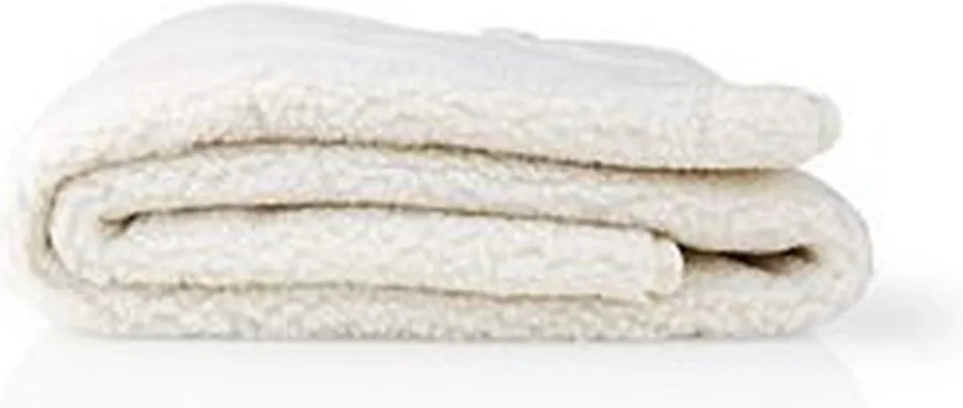 Nedis PEBL120CWT1 Elektrische Onderdeken 150x80cm - 3 Warmtestanden - Wit