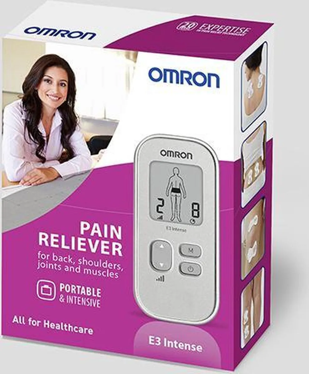 Omron E3 Intense Tens Elektrodentherapie - Zilver