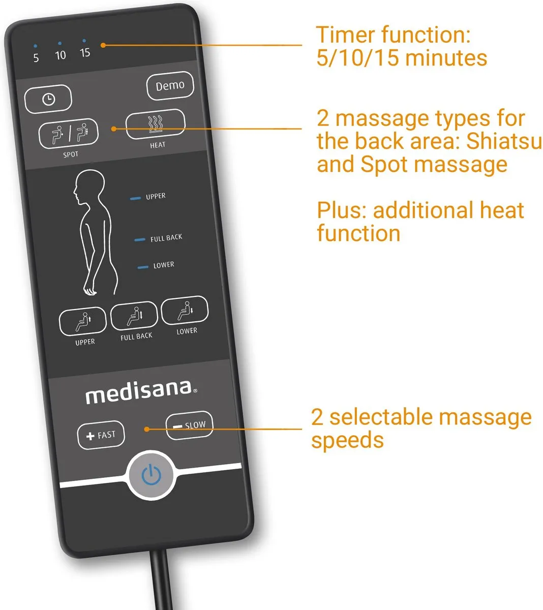 medisana RC 450 relaxstoel
