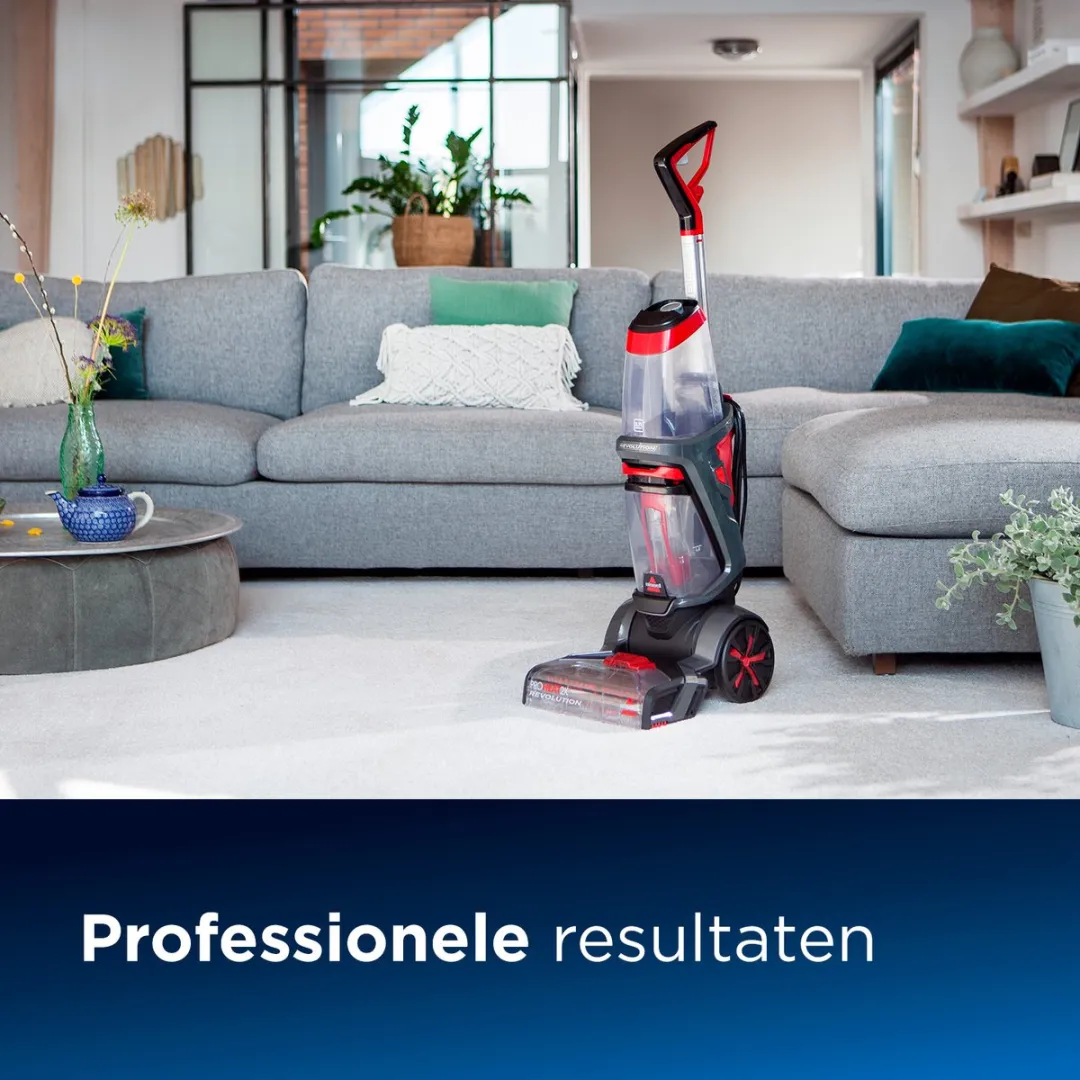 BISSELL ProHeat 2x Revolution 1858N Tapijtreiniger - 800W - 5.2L - Zwart/Rood