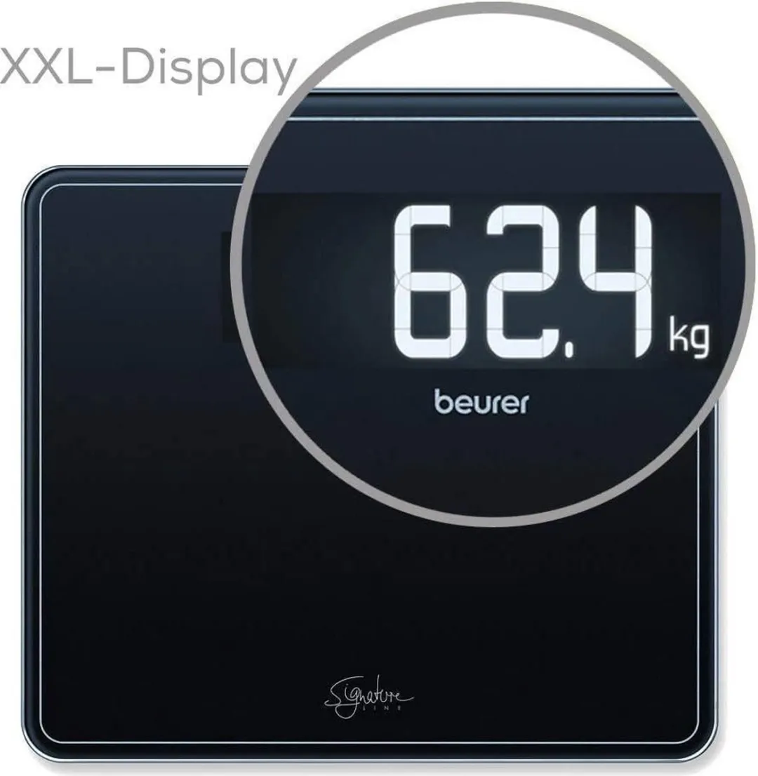 Beurer GS 410 Personenweegschaal - 200kg - Zwart
