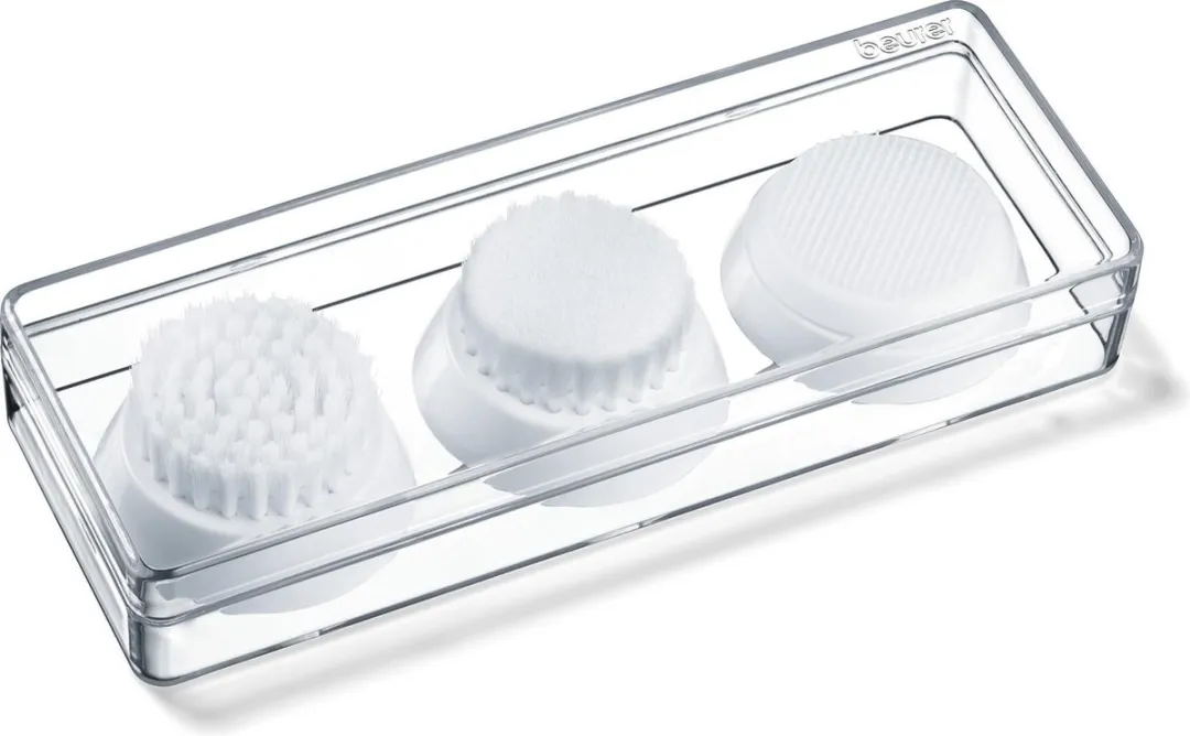 Beurer FCE60 ELLE Gezichtsreinigingsborstel - 2 Snelheden - Wit/Zilver