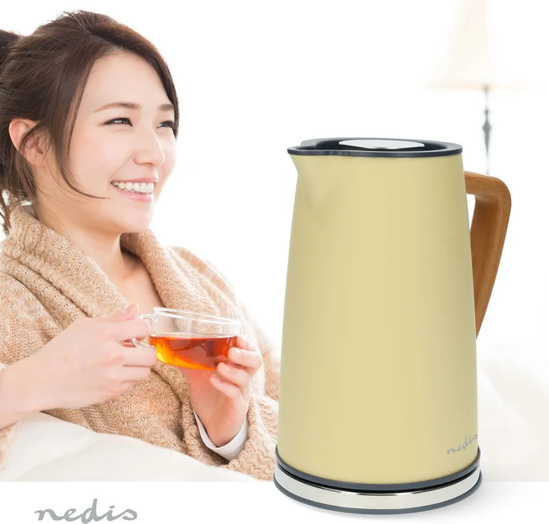 Nedis KAWK510EYW Waterkoker 1.7L - Geel