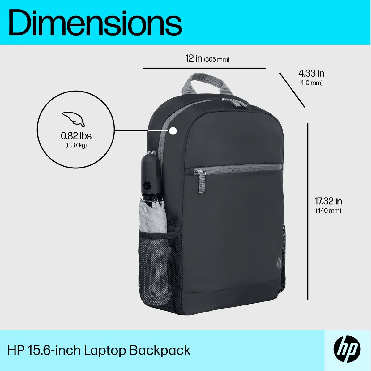 HP 15,6-inch Rugzak 9W0Z7AA
