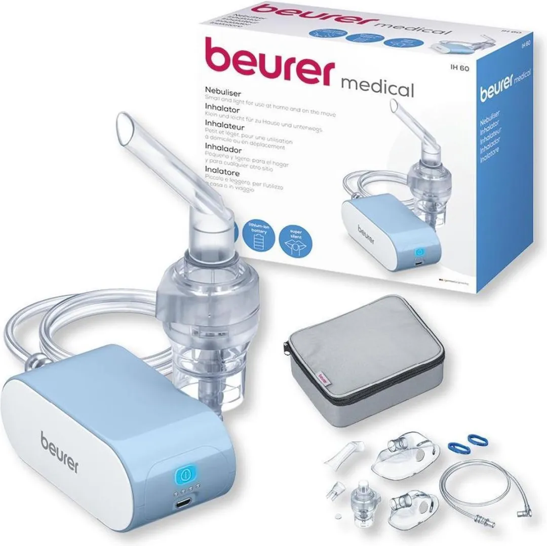 Beurer IH 60 Aerosoltoestel Vernevelaar - 6ml - Oplaadbaar