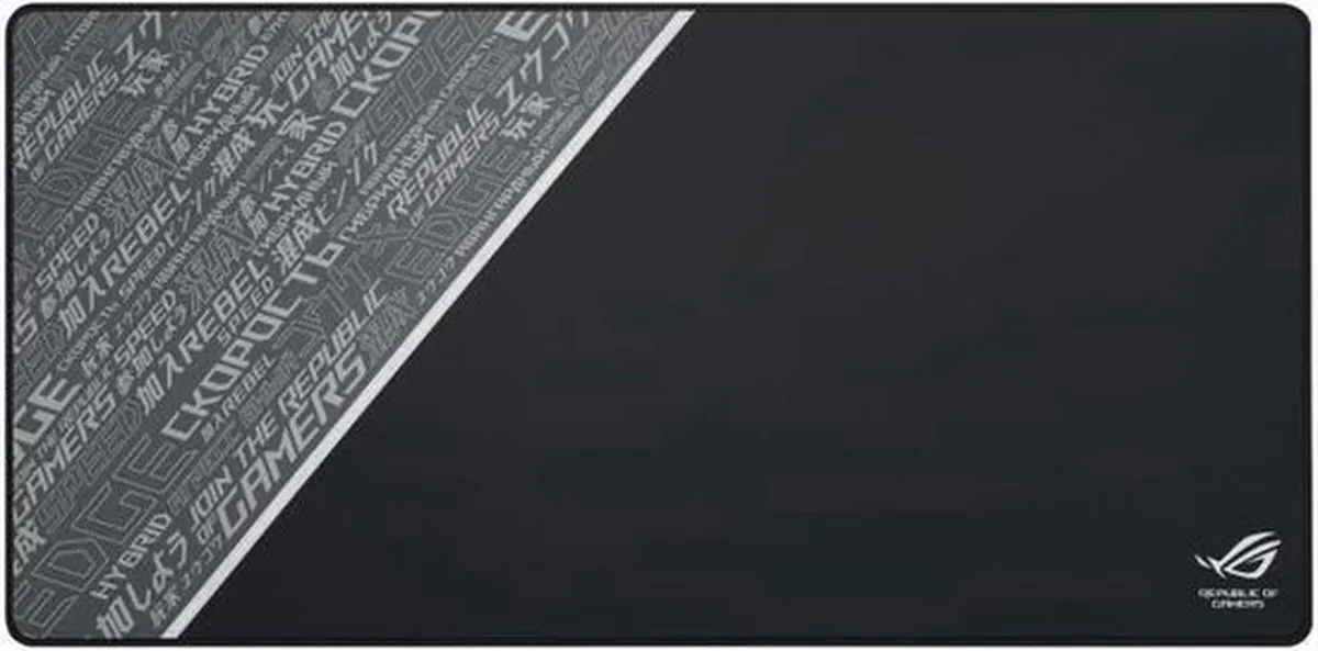 ASUS ROG Sheath BLK LTD Gaming Muismat - Zwart/Grijs - afbeelding 6 van 6