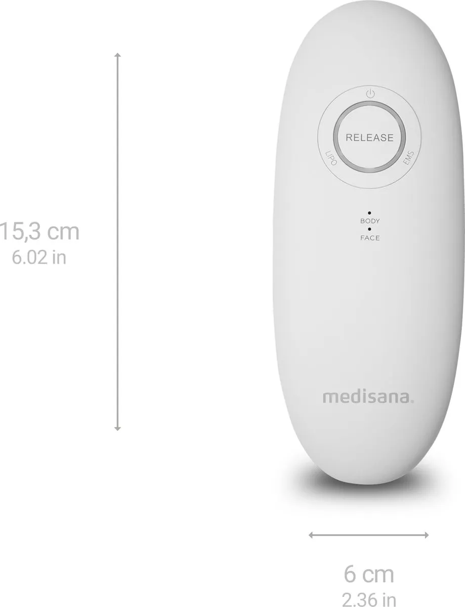Medisana VC 150 Cupping Massageapparaat - 4 Koppen - Wit