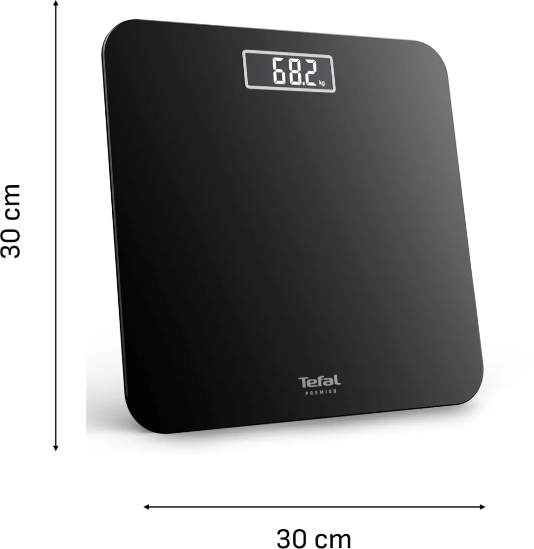 Tefal Premiss PP1800 Personenweegschaal - 150 kg - Zwart - afbeelding 6 van 6